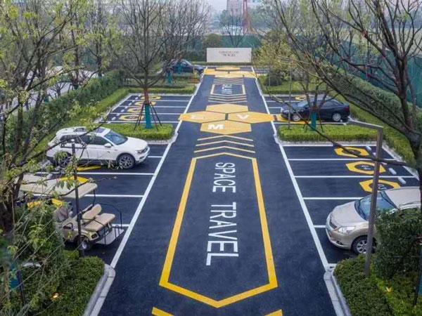 室外停車場地坪解決方案